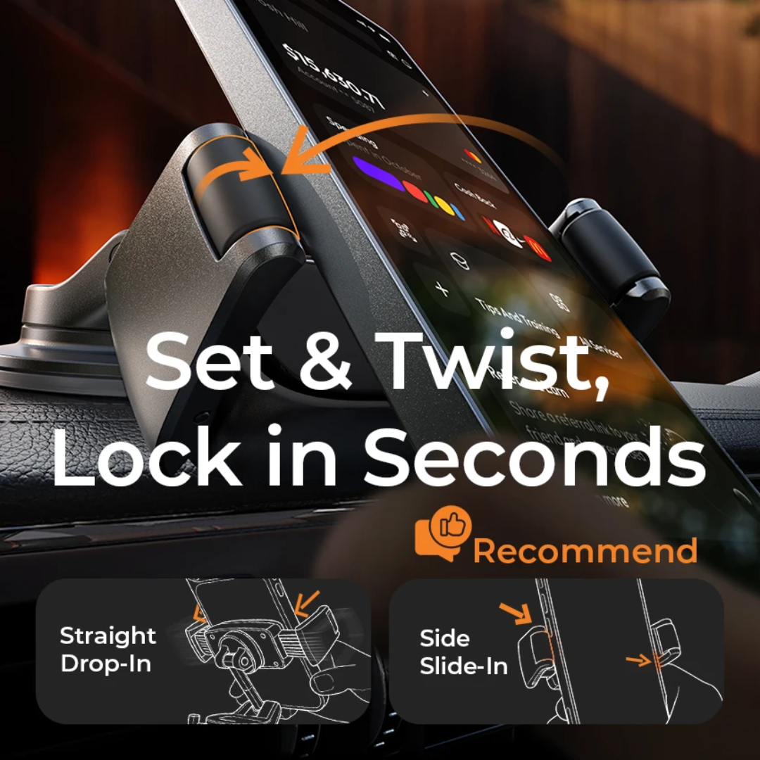 Lisen 360° Rotating Car Phone Holder 3